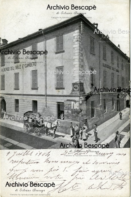 Lodi - Albergo del Sole e Gambero