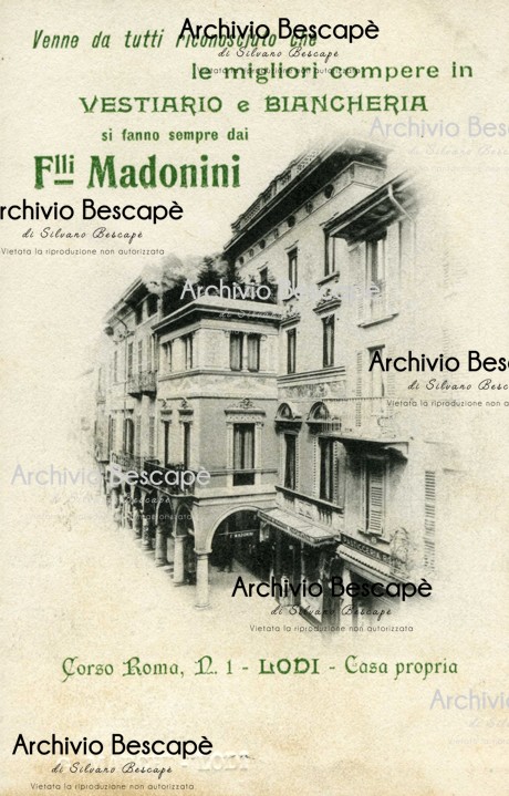 Lodi - Biancheria F.lli Madonini