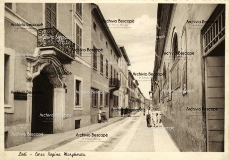 Lodi - Corso Milano poi Regina Margherita (attuale Archinti)