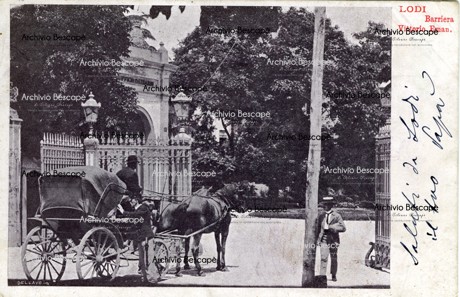 Lodi - Porta Vittorio Emanuele (anche Porta Castello, Porta Vittoria e Porta Regale)